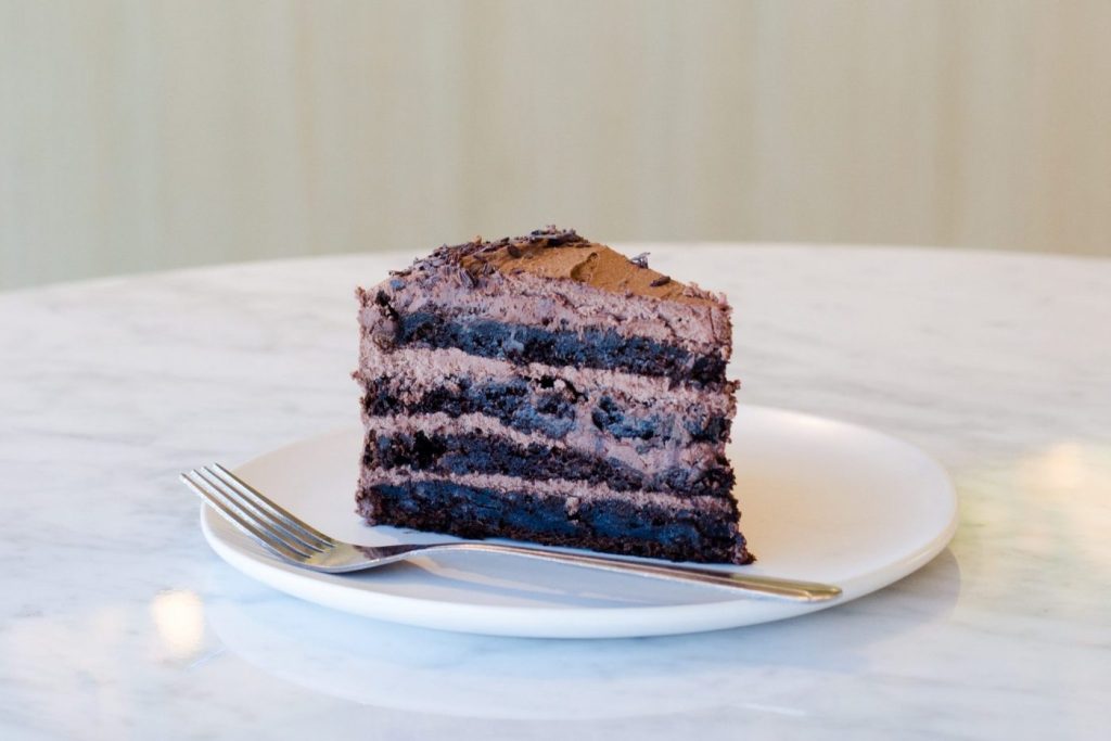 photo of layered cake