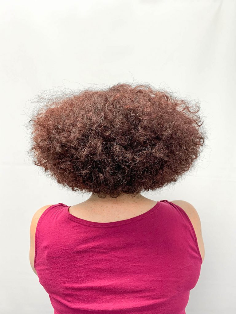 Photo of frizzy hair